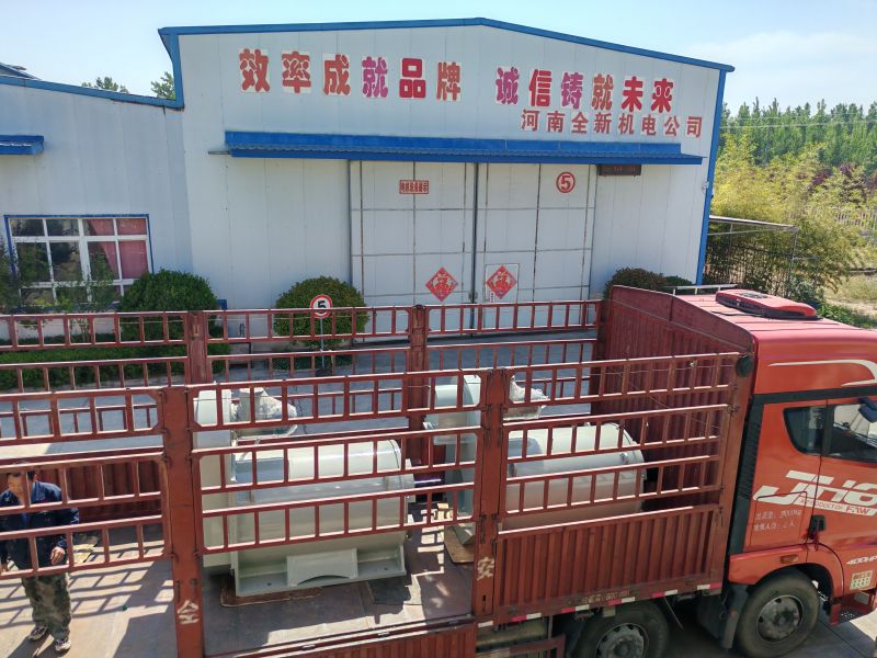 2台YQX1250-6-1250KW-660V-60.5HZ正压防爆电（diàn）机发货